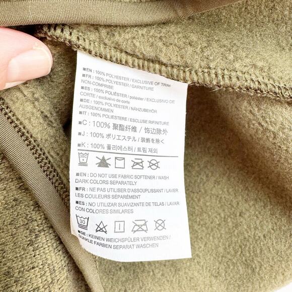 Arc’teryk Covert Knit Sweater Pull Over Green Heathered Fabric Chest Pocket S - Picture 7 of 13